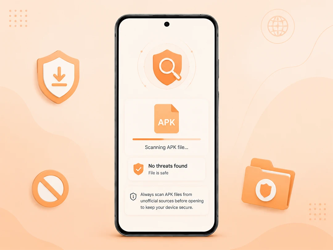 scan apk files from unofficial sources