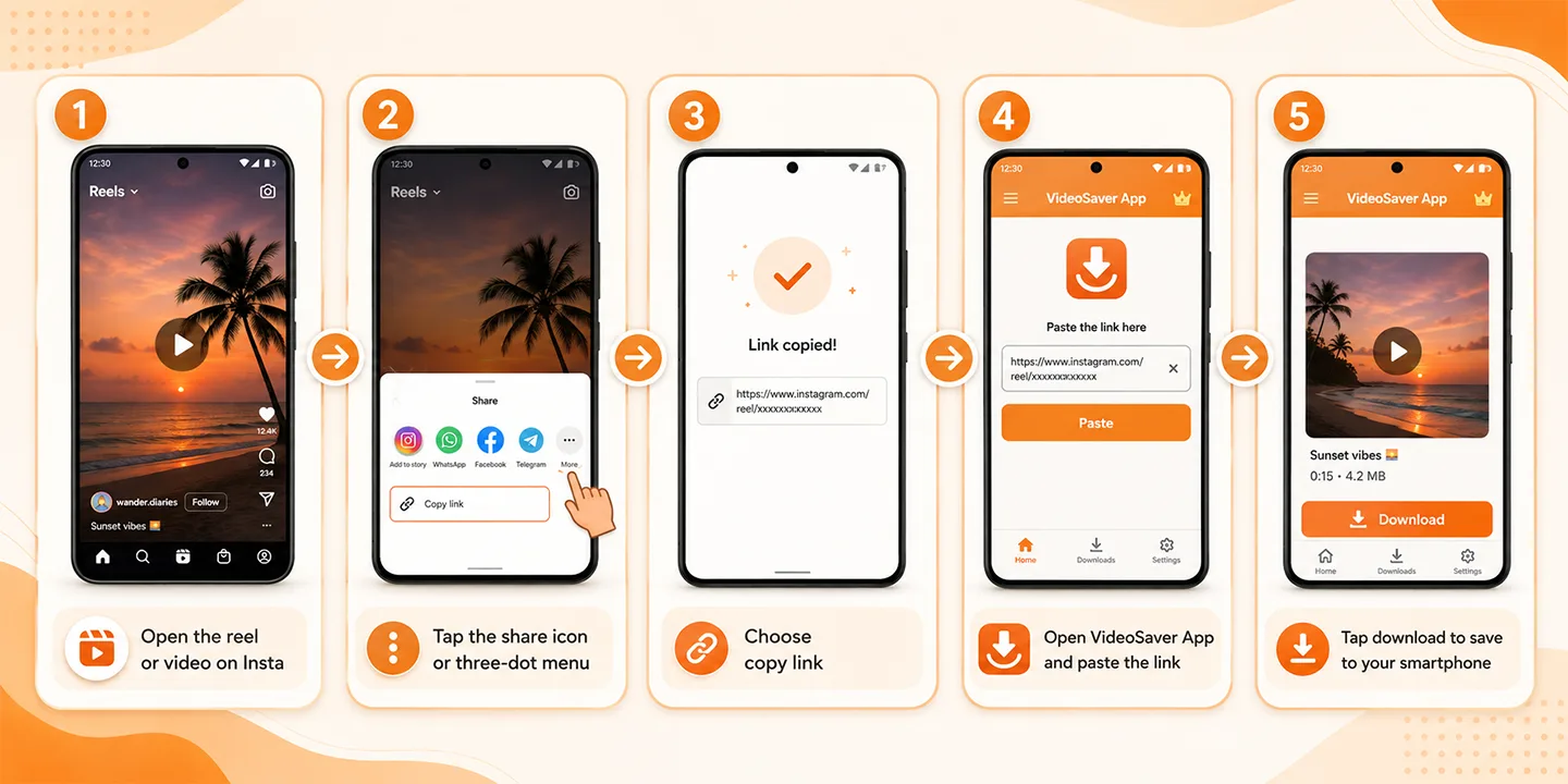 download video android videosaver app