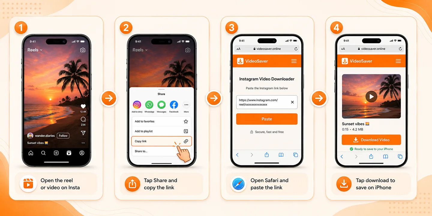 save videos ios safari browser