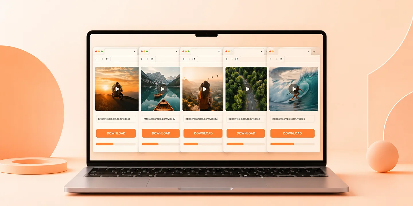 use videosaver multiple tabs