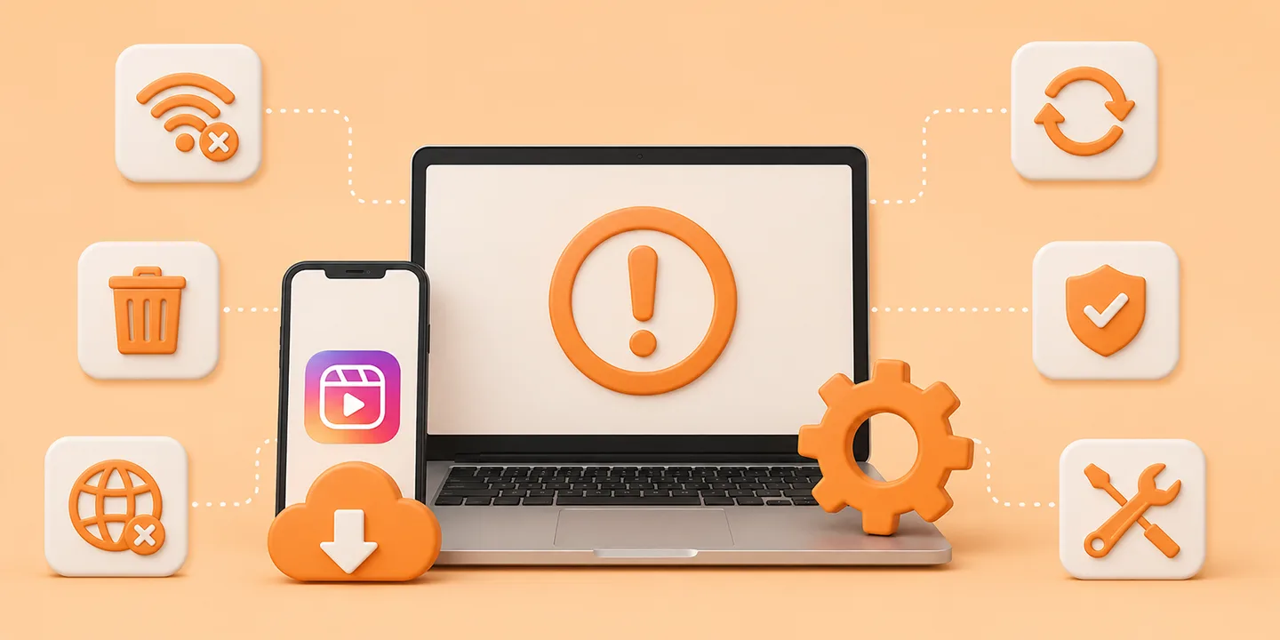 troubleshoot video download issues