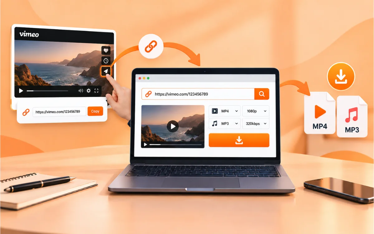 Use Videosaver Online Downloader