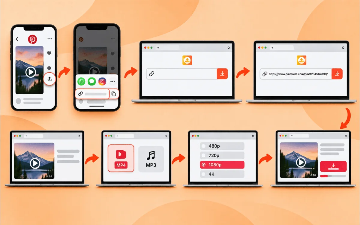 Step By Step Pinterest Video Download step by step pinterest video download