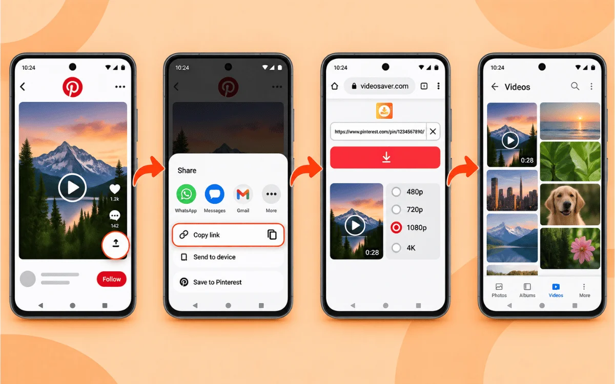 Download Pinterest Videos On Android download pinterest videos on android