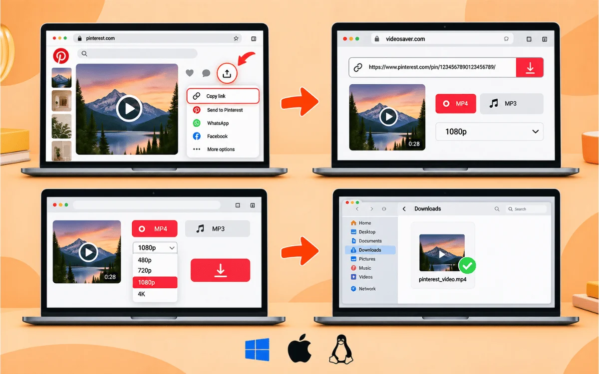 Download Pinterest Videos On Windows Mac Linux download pinterest videos on windows mac linux
