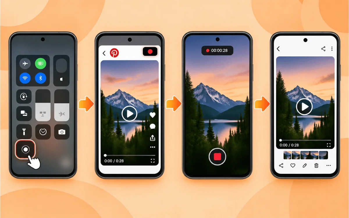 Screen Record Pinterest Video screen record pinterest video