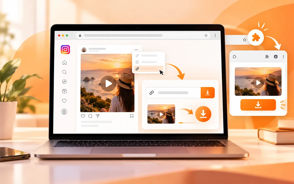 download instagram videos on pc with videosaver
