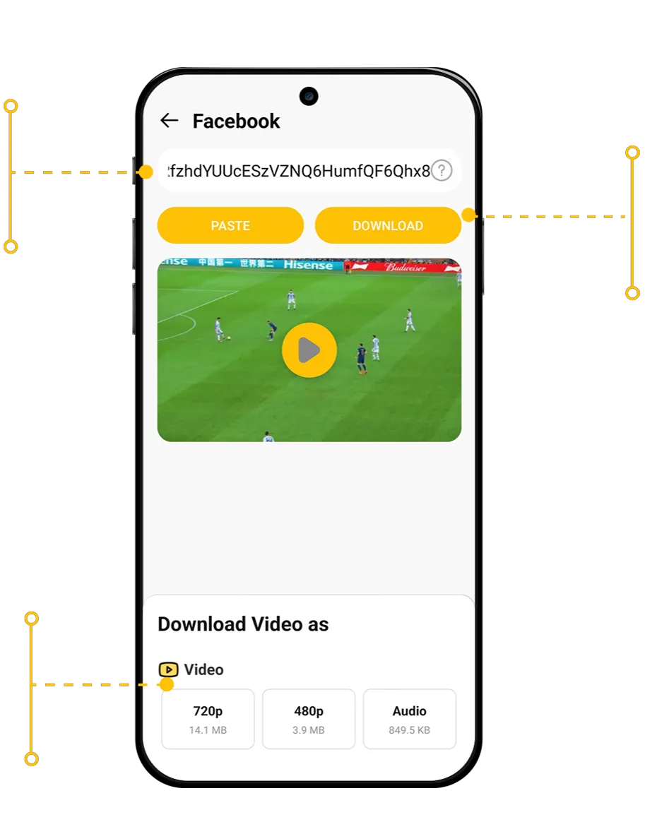 download video audio format interface