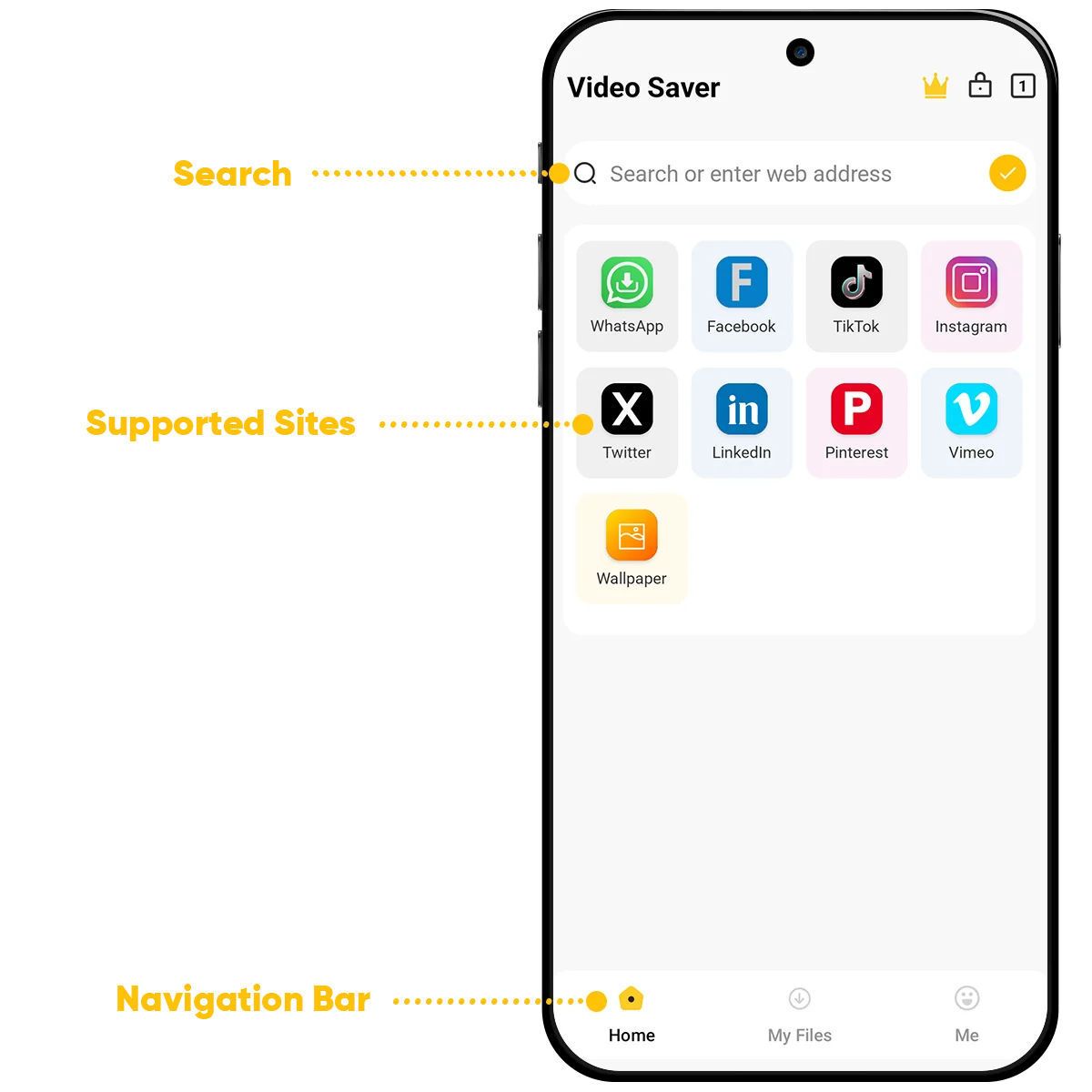 videosaver app link preview