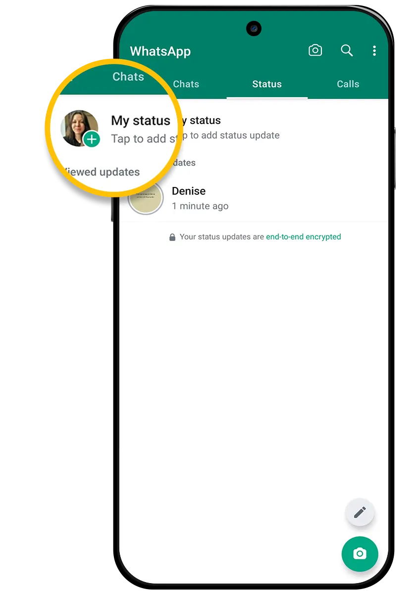 videosaver whatsapp downloader mockup