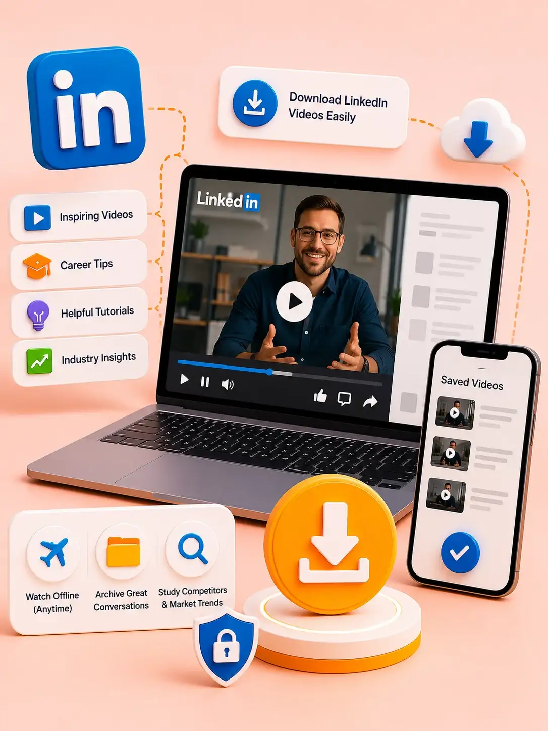 LinkedIn Video Downloader Preview