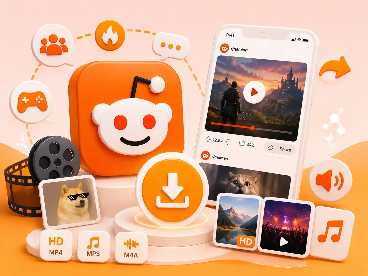Reddit Video Downloader Tool