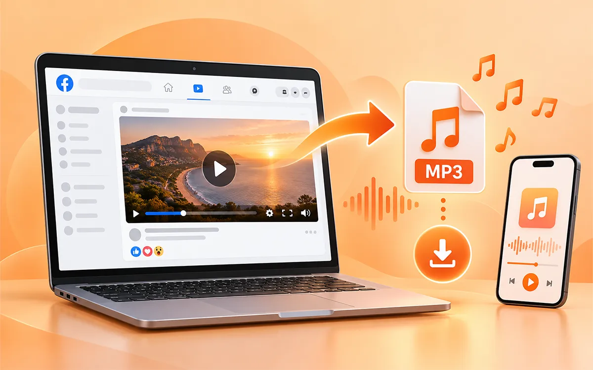 How to Convert Facebook Videos to MP3 | Complete Guide In 2026