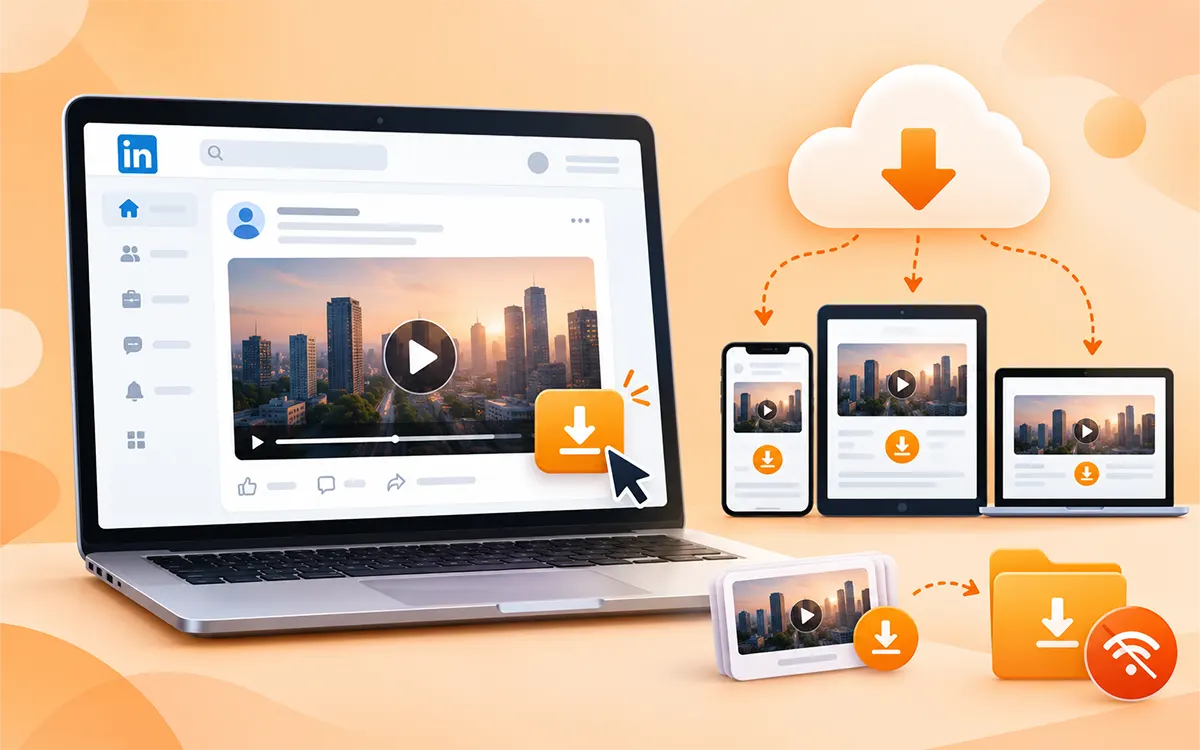 How to Download LinkedIn Videos (What Works In 2026)